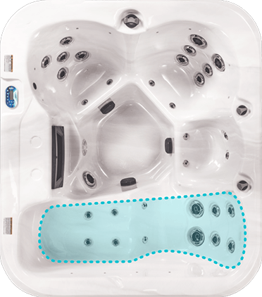 Hydrotherapy recliner